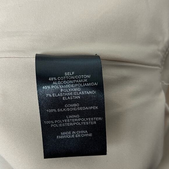 Tibi A-Line Cut-Out Pleated Sheer Cocktail Party Dress - Picture 13 of 14